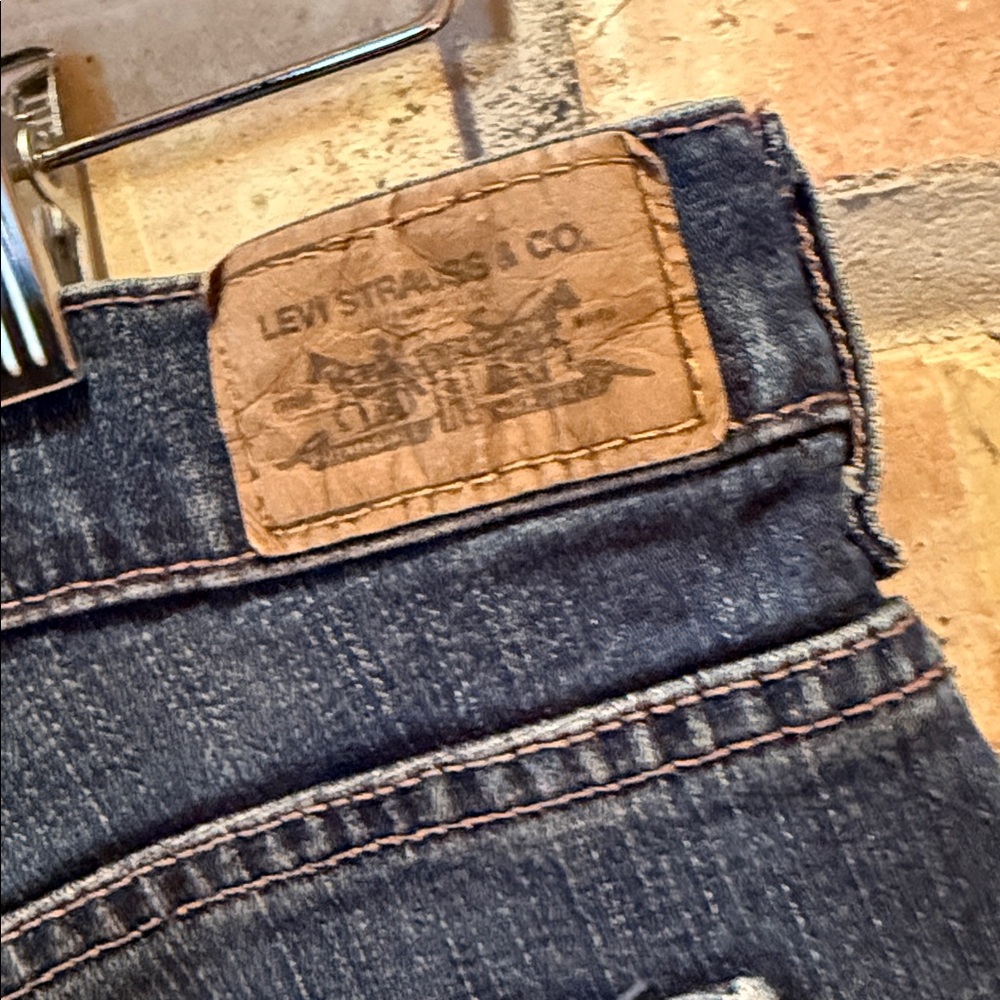 Levi’s women’s boot cut 515 dark denim size 8 medium - Picture 4 of 6